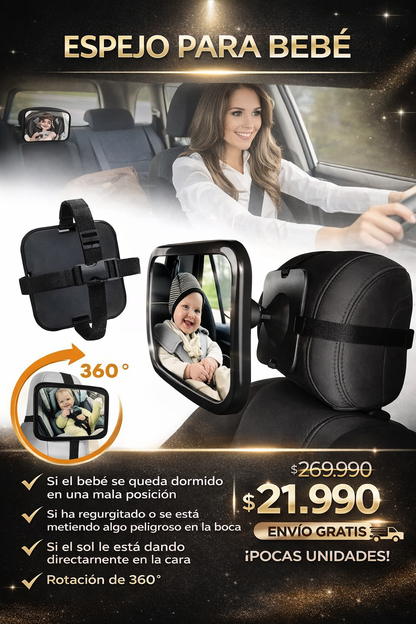 ESPEJO DE SEGURIDAD PARA NIÑOS 360