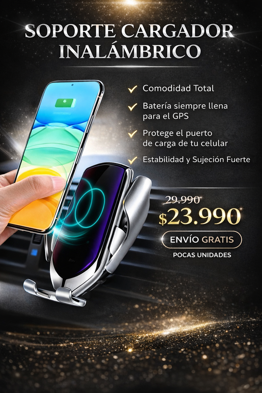 Soporte Cargador Inalámbrico