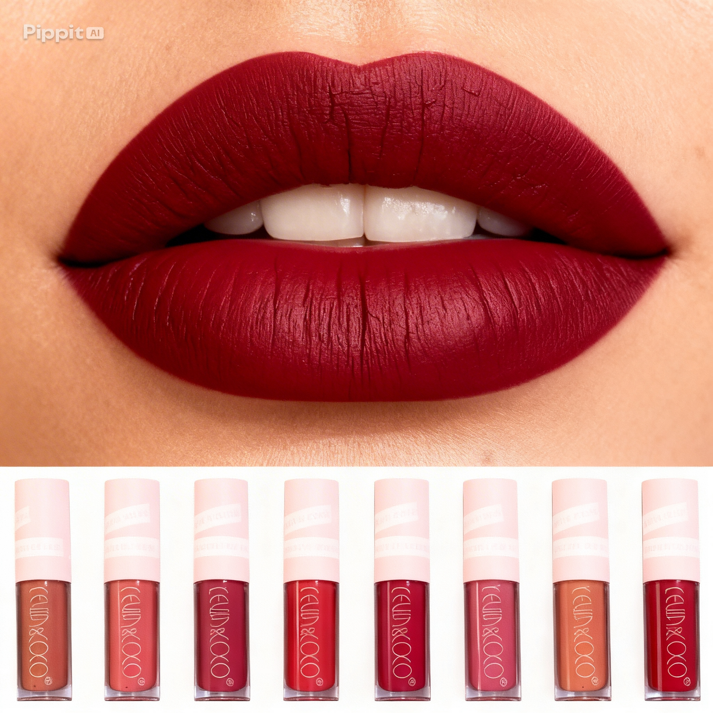 SET 12 LABIALES MATTE LIP GLOSS